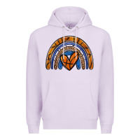 Lilac basketball rainbow Premium Hoodie - Zillion Design Studio