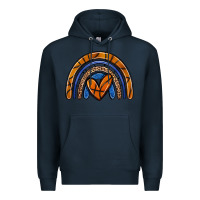 Navy basketball rainbow Premium Hoodie - Zillion Design Studio