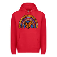 Red basketball rainbow Premium Hoodie - Zillion Design Studio