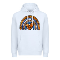 White basketball rainbow Premium Hoodie - Zillion Design Studio