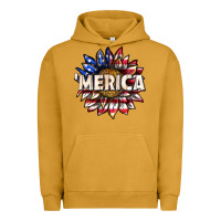 Pigment Peanut Butter merica with sunflower Urban Hoodie - texasbilliewilder