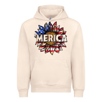 Sandshell merica with sunflower Urban Hoodie - texasbilliewilder