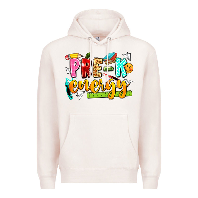 Pre K Energy Premium Hoodie by texasbilliewilder | Teevron