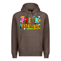 Coffee pre k energy Premium Hoodie - texasbilliewilder