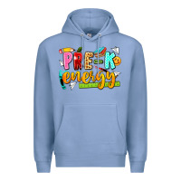 Colony Blue pre k energy Premium Hoodie - texasbilliewilder