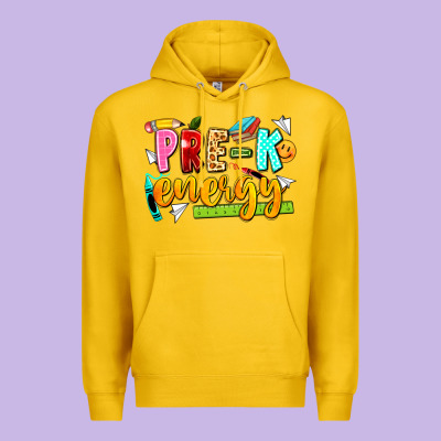 Pre K Energy Premium Hoodie Designed By Texasbilliewilder