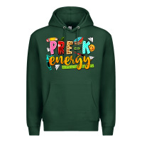 Sports Green pre k energy Premium Hoodie - texasbilliewilder
