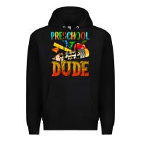 Black preschool dude Premium Hoodie - texasbilliewilder