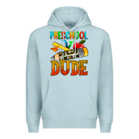 Blue Mist preschool dude Premium Hoodie - texasbilliewilder