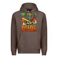 Coffee preschool dude Premium Hoodie - texasbilliewilder