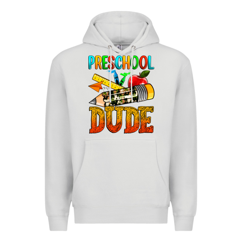 Preschool Dude Premium Hoodie by texasbilliewilder | Teevron