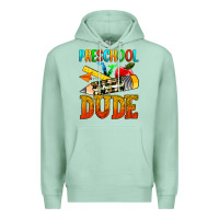 Seafoam preschool dude Premium Hoodie - texasbilliewilder
