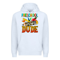 White preschool dude Premium Hoodie - texasbilliewilder