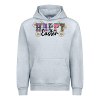 Heather Grey happy easter daisys Urban Hoodie - RanaPortraitStore
