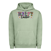 Pigment Oil Green happy easter daisys Urban Hoodie - RanaPortraitStore