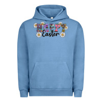 Pigment Pebble Blue happy easter daisys Urban Hoodie - RanaPortraitStore
