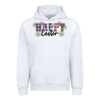 White happy easter daisys Urban Hoodie - RanaPortraitStore