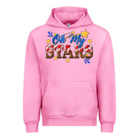 Fuchsia Pink oh my stars Urban Hoodie - texasbilliewilder