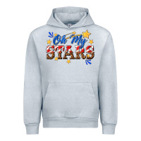 Heather Grey oh my stars Urban Hoodie - texasbilliewilder