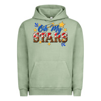 Pigment Oil Green oh my stars Urban Hoodie - texasbilliewilder