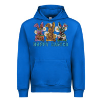 Cobalt easter western bunnys happy easter Urban Hoodie - RanaPortraitStore