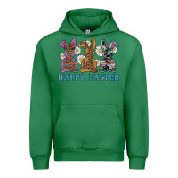 Emerald easter western bunnys happy easter Urban Hoodie - RanaPortraitStore
