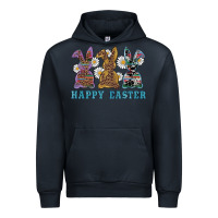 Navy easter western bunnys happy easter Urban Hoodie - RanaPortraitStore