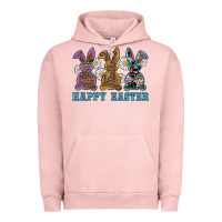 Pigment Salmon easter western bunnys happy easter Urban Hoodie - RanaPortraitStore