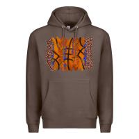 Coffee basketball brushstroke Premium Hoodie - Zillion Design Studio