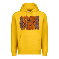 Lemon basketball brushstroke Premium Hoodie - Zillion Design Studio