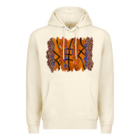 Sandshell basketball brushstroke Premium Hoodie - Zillion Design Studio