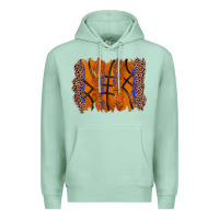 Seafoam basketball brushstroke Premium Hoodie - Zillion Design Studio