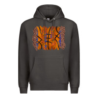 Smoke basketball brushstroke Premium Hoodie - Zillion Design Studio