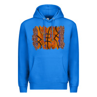 True Royal basketball brushstroke Premium Hoodie - Zillion Design Studio