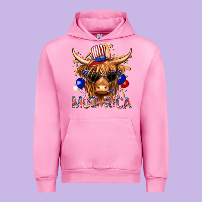 Urban Hoodie moorica with cow billie wilder