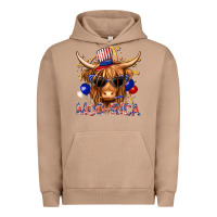 Pigment Burro moorica with cow billie wilder Urban Hoodie - texasbilliewilder