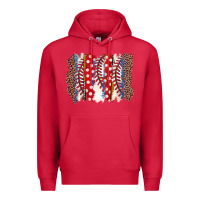 Cardinal baseball brushstroke Premium Hoodie - Zillion Design Studio