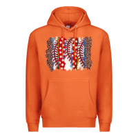 Carrot baseball brushstroke Premium Hoodie - Zillion Design Studio