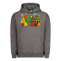 Pigment Tornado christmas trees with softball Urban Hoodie - Zillion Design Studio