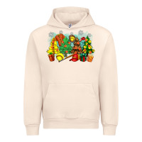 Sandshell christmas trees with softball Urban Hoodie - Zillion Design Studio
