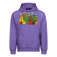 Tulip christmas trees with softball Urban Hoodie - Zillion Design Studio