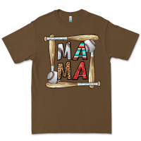 Cacao baseball mama Premium Tee - CowhideDigitalArt