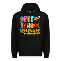 Black pre school energy Premium Hoodie - texasbilliewilder