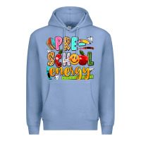 Colony Blue pre school energy Premium Hoodie - texasbilliewilder