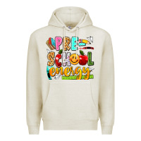 Oatmeal Heather pre school energy Premium Hoodie - texasbilliewilder