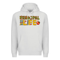 Dove Grey principal life Premium Hoodie - texasbilliewilder