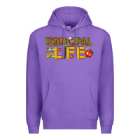 Purple principal life Premium Hoodie - texasbilliewilder
