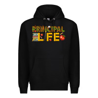Black principal life Premium Hoodie - texasbilliewilder