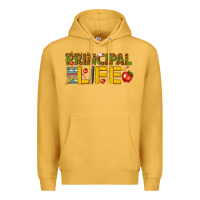 Mustard principal life Premium Hoodie - texasbilliewilder