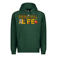 Sports Green principal life Premium Hoodie - texasbilliewilder
